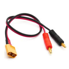 XT60 Charging Lead 4mm Banana Bullet Plugs for LiPo Battery Charger